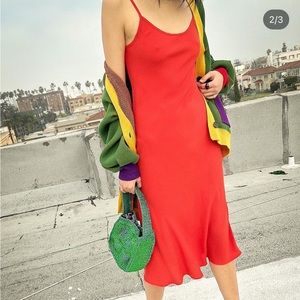 NEVER WORN LSG slip dress size medium